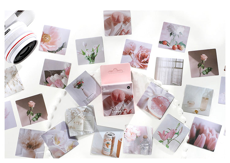 Infeel.me, Flower Blooming Series, Boxed Stickers