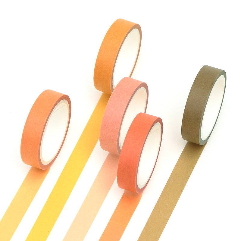 Xmo, Solid Color Series, 5 Roll Tape