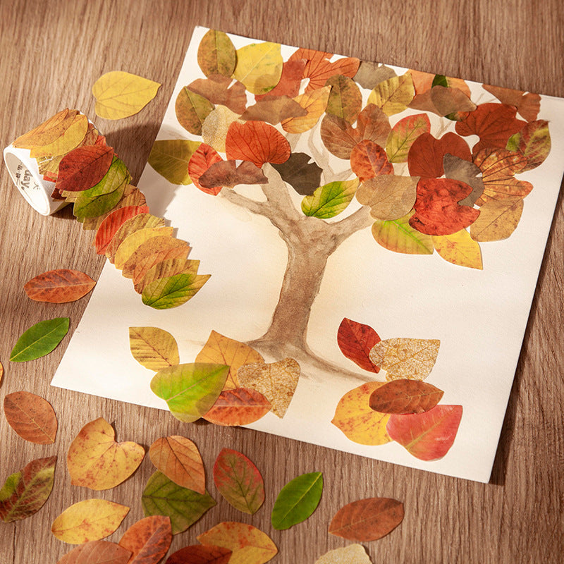 Have a Good Day, Fallen Leaf Series, Special Shaped Tape