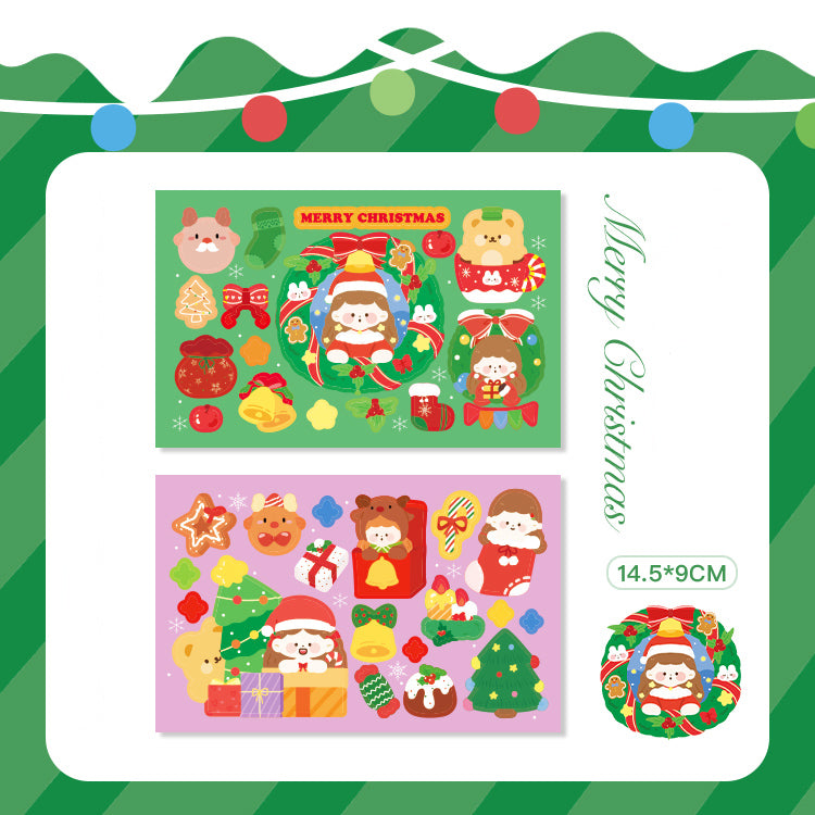 Yuxian, Qiqi Christmas Eve Series, Stickers